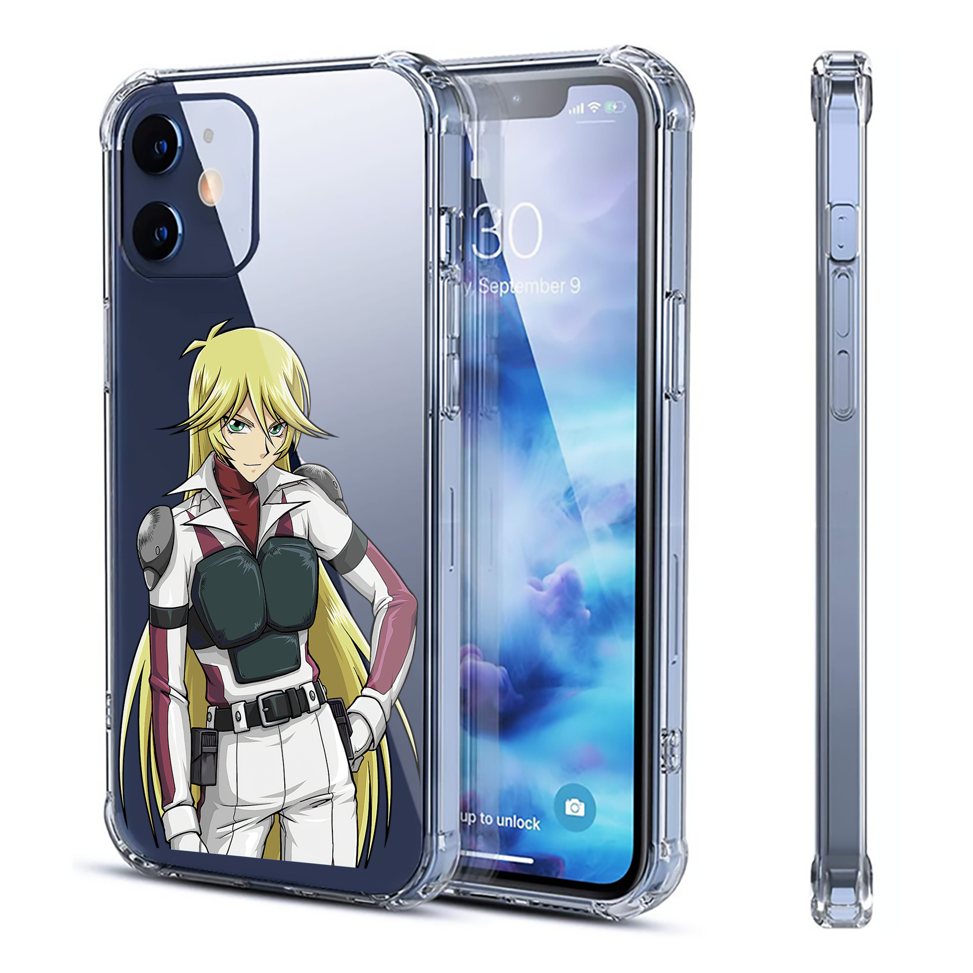 （画像用） 遊☆戯☆王 Yu-Gi-Oh! 【iPhone 12シリーズ対応】透明スマホケース（クリアソフトケース）